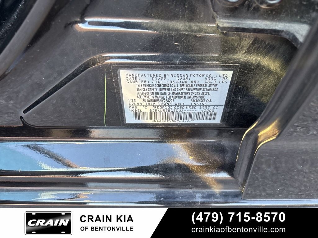 2022 Nissan Sentra SR - CARFAX ONE OWNER