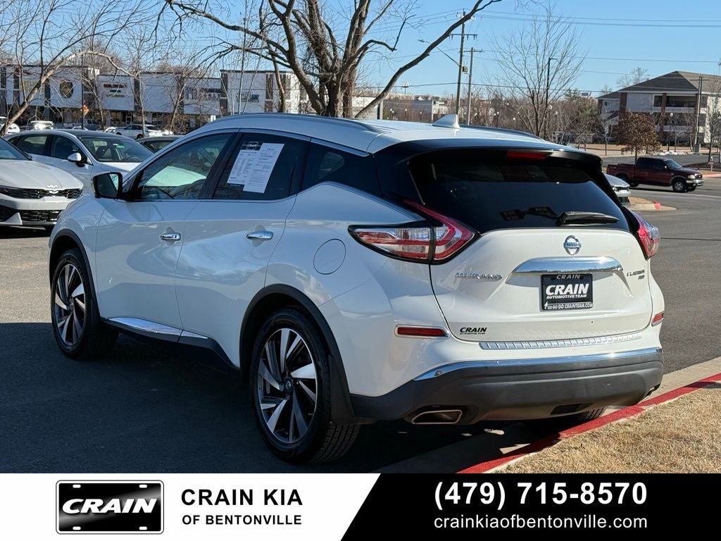 2018 Nissan Murano Platinum - AWD / PANORAMIC SUNROOF