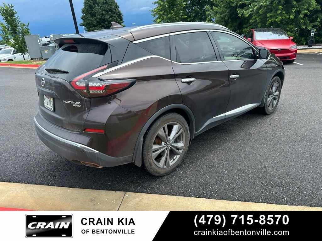2019 Nissan Murano Platinum - AWD / PANORAMIC SUNROOF / CLEAN CARFAX