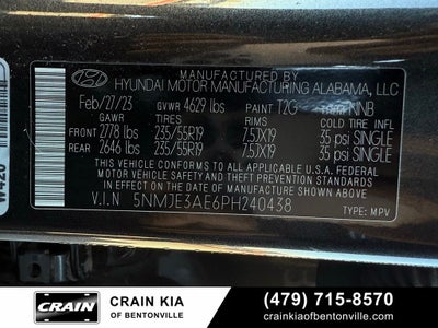 2023 Hyundai TUCSON Limited - SUNROOF / LEATHER / ONE OWNER