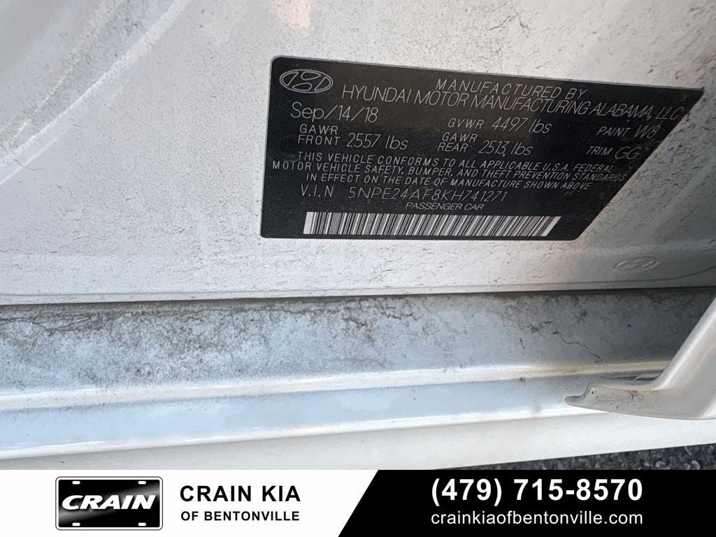 2019 Hyundai SONATA SE - CARFAX ONE OWNER