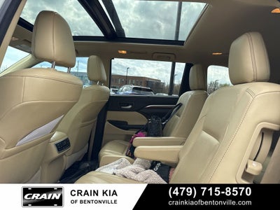 2018 Toyota Highlander Limited Platinum - AWD / PANO ROOF / CAPTAIN'S CHAIRS