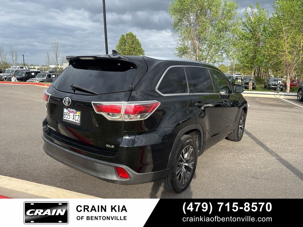 2016 Toyota Highlander XLE V6 - SUNROOF / CLEAN CARFAX / 3RD ROW
