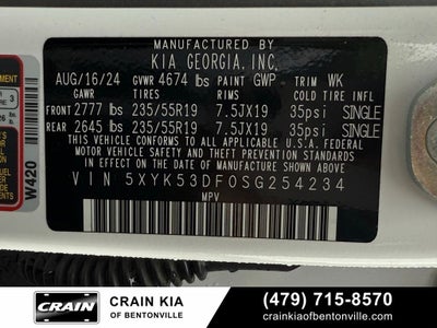 2025 Kia Sportage SX-Prestige - KIA CPO / PANORAMIC SUNROOF / ONE OWNER