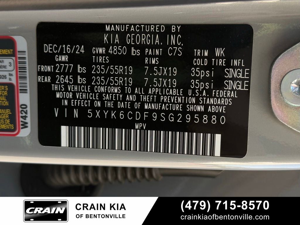 2025 Kia Sportage X-Line - KIA CPO / PANORAMIC SUNROOF / AWD / ONE OWNER