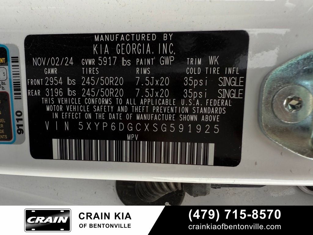 2025 Kia Telluride S - KIA CPO / AWD / SUNROOF / ONE OWNER