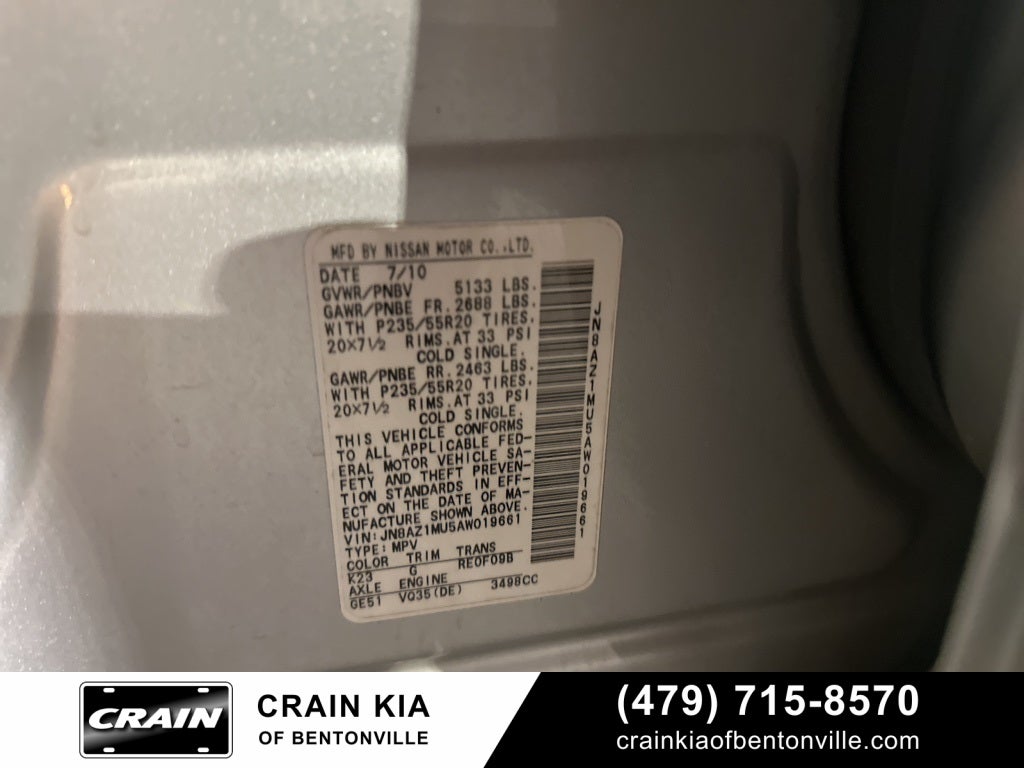 2010 Nissan Murano LE - WHOLESALE / AS-IS / CLEAN CARFAX