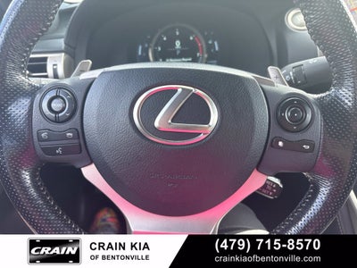 2016 Lexus IS 200t | F SPORT PACKAGE!