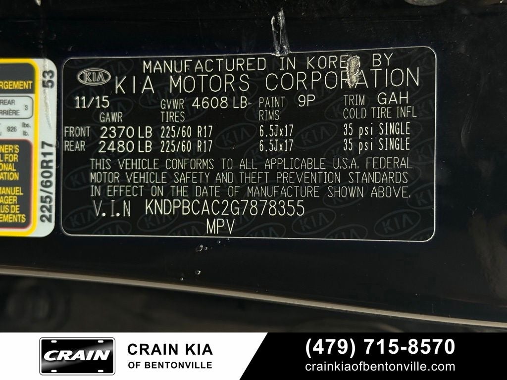2016 Kia Sportage LX - AWD