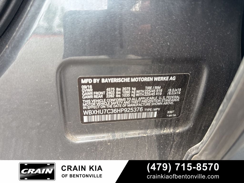 2017 BMW X1 sDrive28i - CLEAN CARFAX / PANORAMIC SUNROOF