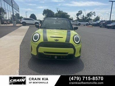2022 MINI Cooper S Signature - CONVERTIBLE / CARFAX ONE OWNER
