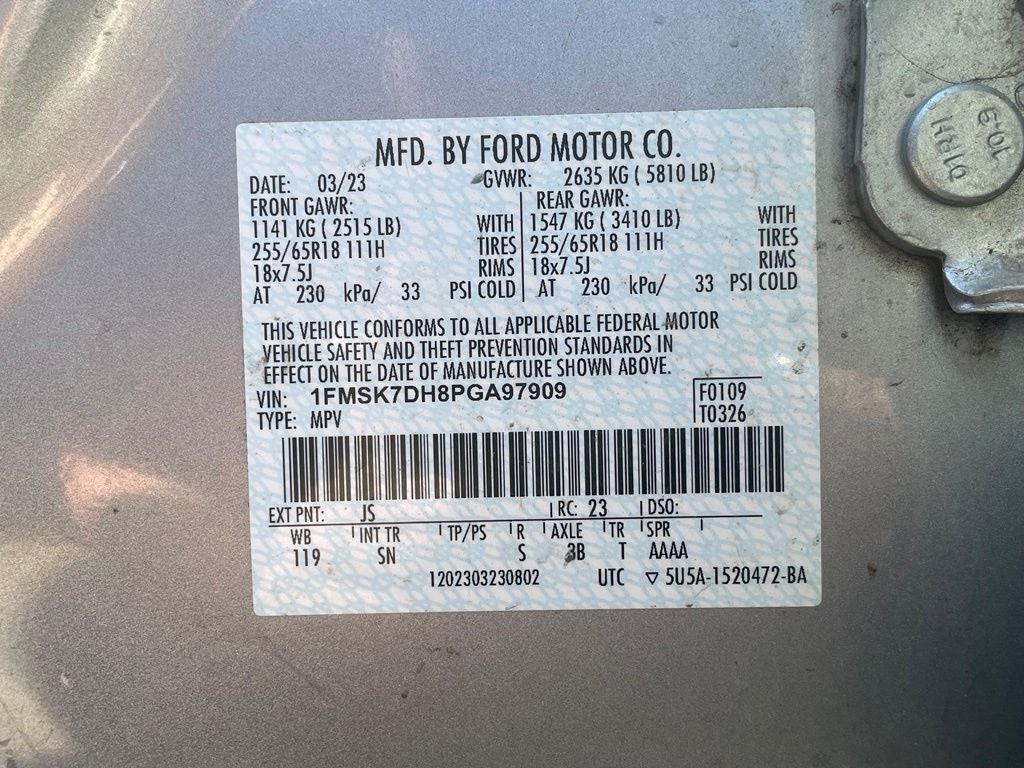 2023 Ford Explorer XLT HEATED SEATS / ONE OWNER
