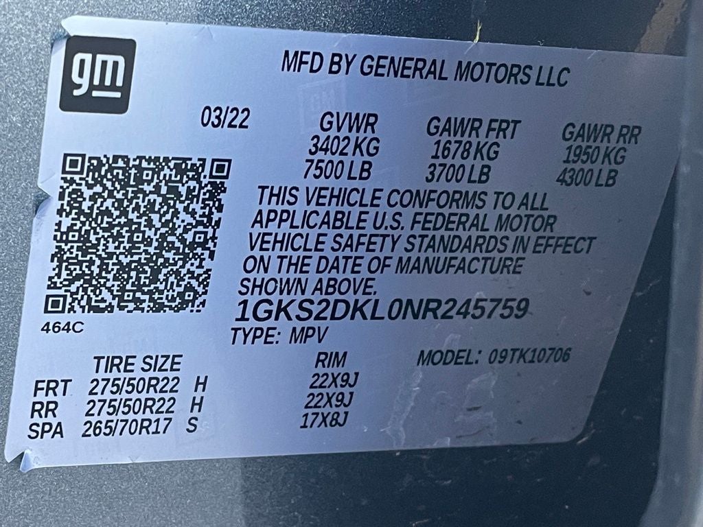 2022 GMC Yukon Denali 4X4 / NAV / HEATED SEATS