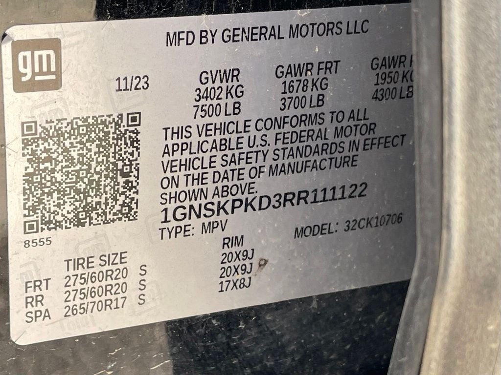 2024 Chevrolet Tahoe Z71 4X4 / HEATED SEATS / BOSE AUDIO