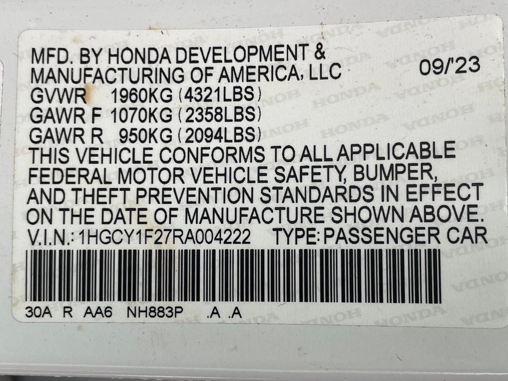 2024 Honda Accord LX ONE OWNER / CLEAN CARFAX