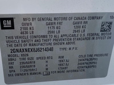 2018 Chevrolet Equinox Premier