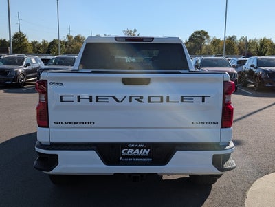 2024 Chevrolet Silverado 1500 Custom 4X4 / ONE OWNER