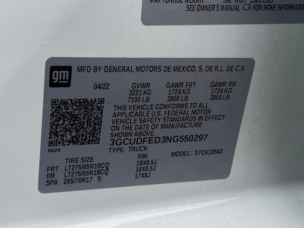 2022 Chevrolet Silverado 1500 LT Trail Boss HEATED SEATS / 4X4 / CLEAN CARFAX