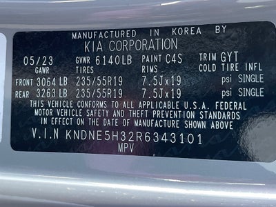 2024 Kia Carnival SX LEATHER / HEATED SEATS / SUNROOF