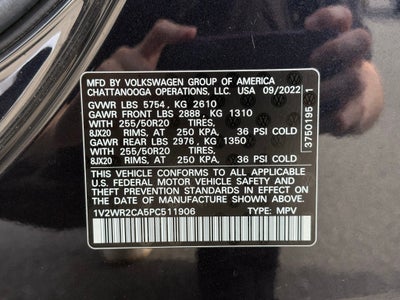 2023 Volkswagen Atlas 3.6L V6 SE w/Technology