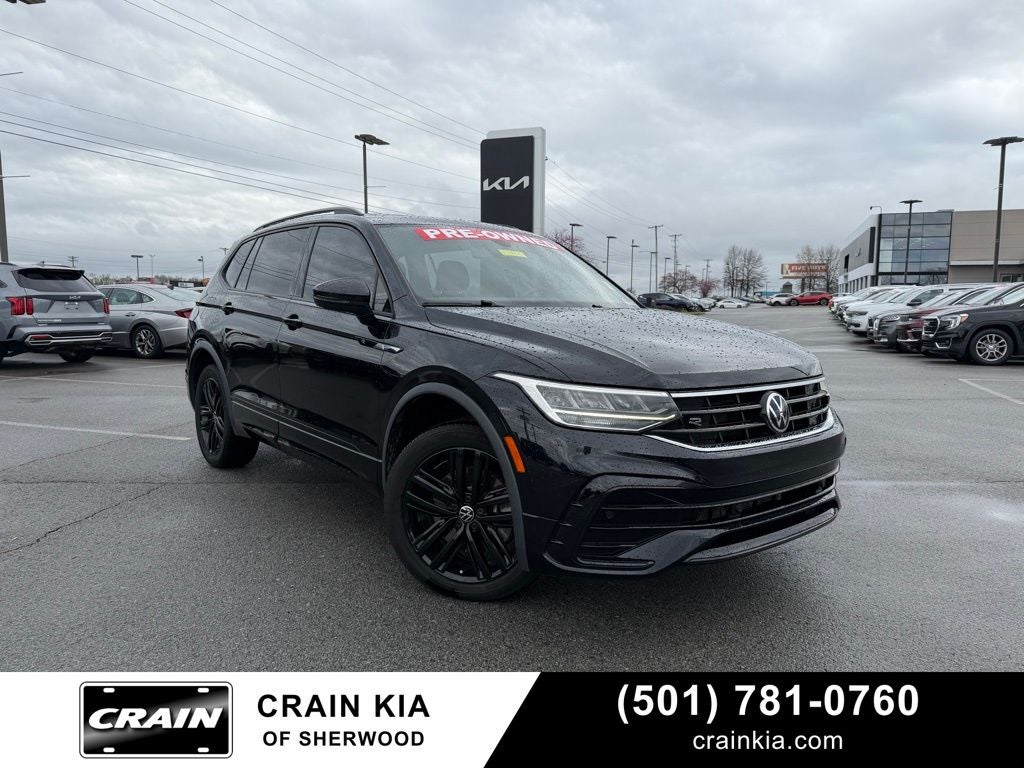 2022 Volkswagen Tiguan 2.0T SE R-Line Black