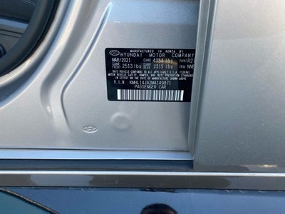 2021 Hyundai SONATA SEL