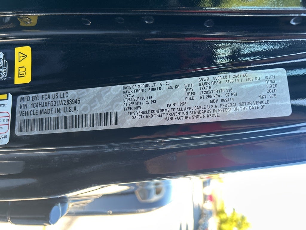 2020 Jeep Wrangler Unlimited Rubicon