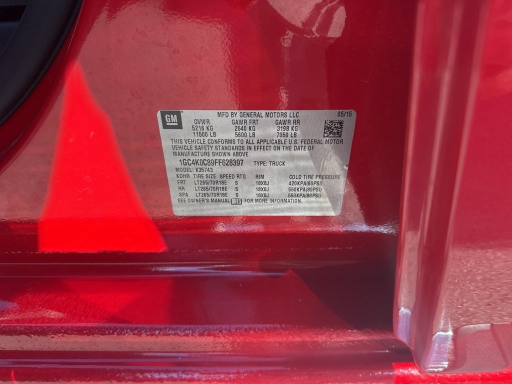 2015 Chevrolet Silverado 3500HD LTZ