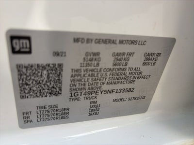 2022 GMC Sierra 2500HD AT4 CLEAN 1 OWNER CARFAX