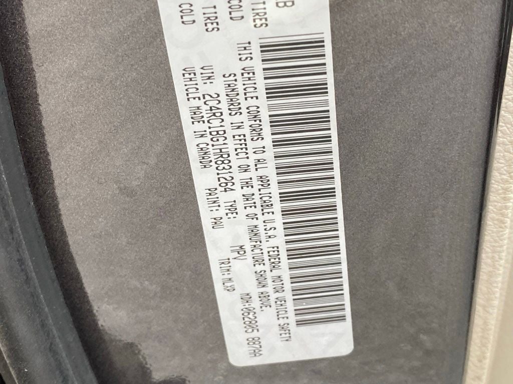 2017 Chrysler Pacifica Touring L