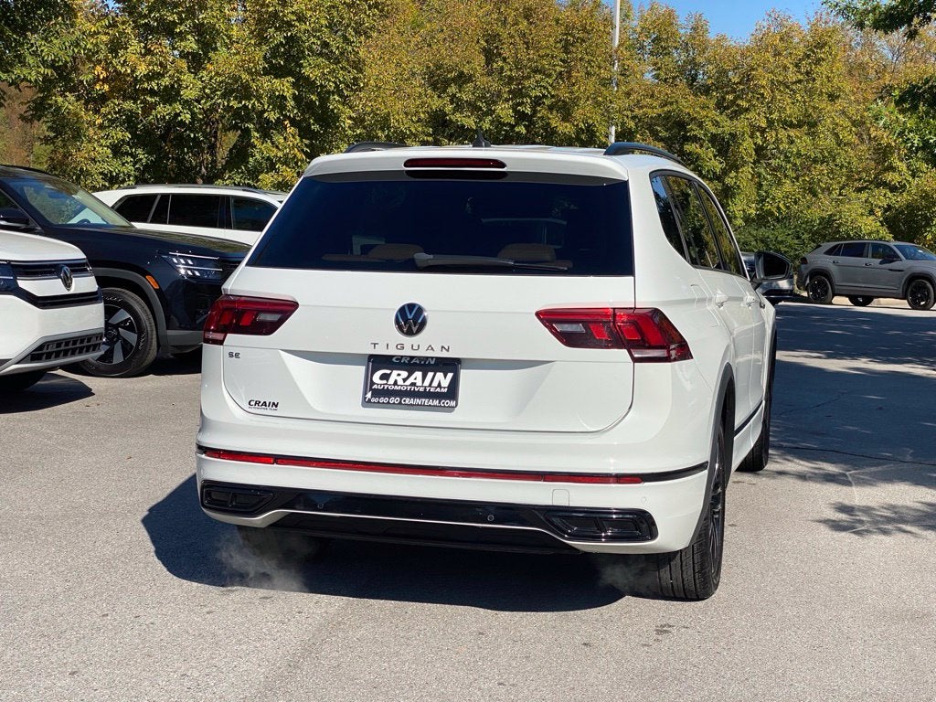 2022 Volkswagen Tiguan 2.0T SE R-Line Black