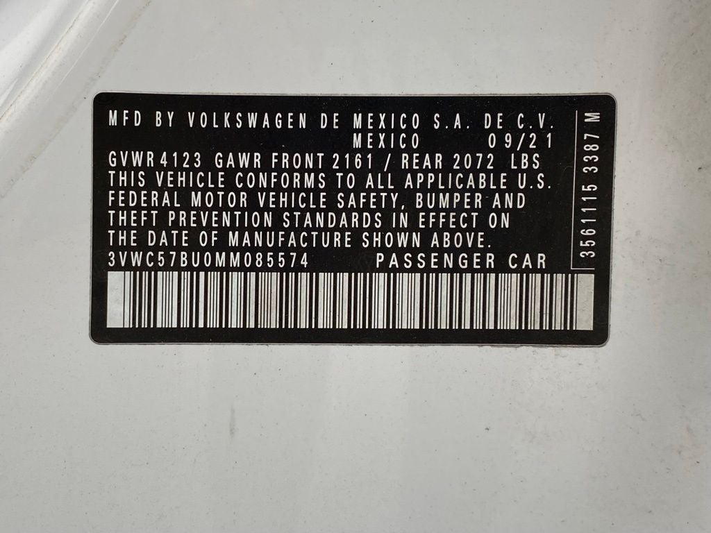 2021 Volkswagen Jetta 1.4T S