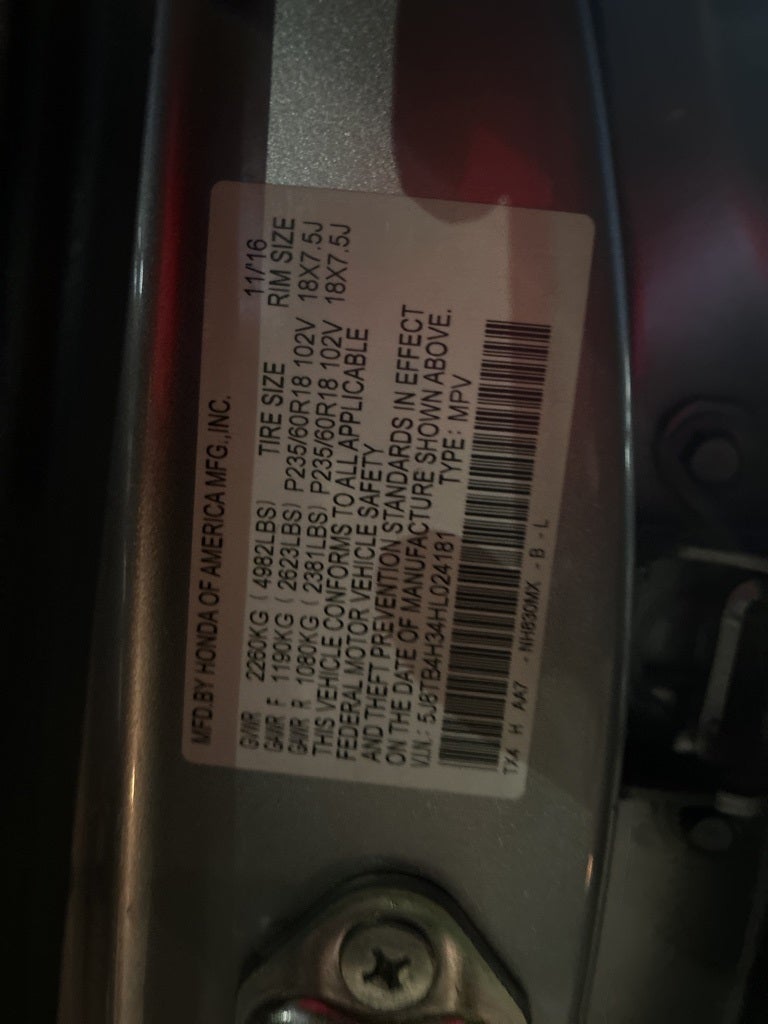 2017 Acura RDX Base