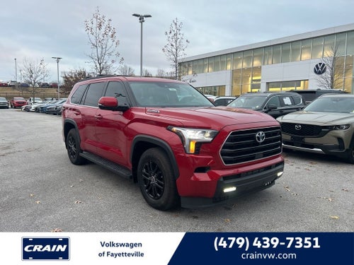 2024 Toyota Sequoia SR5 LEATHER ROOF 4x4 8 Passenger, 1 OWNER CLEAN CARFAX