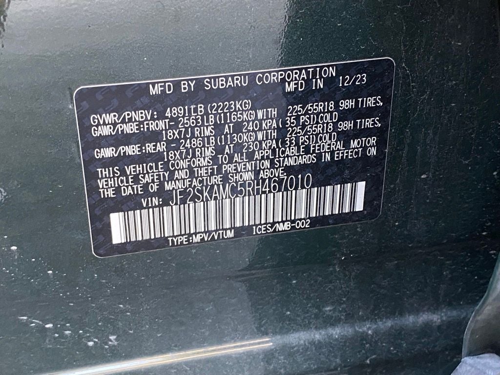 2024 Subaru Forester Touring