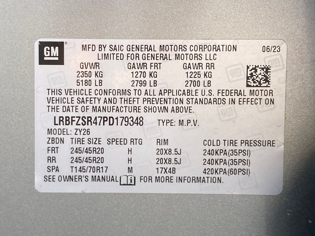 2023 Buick Envision Avenir