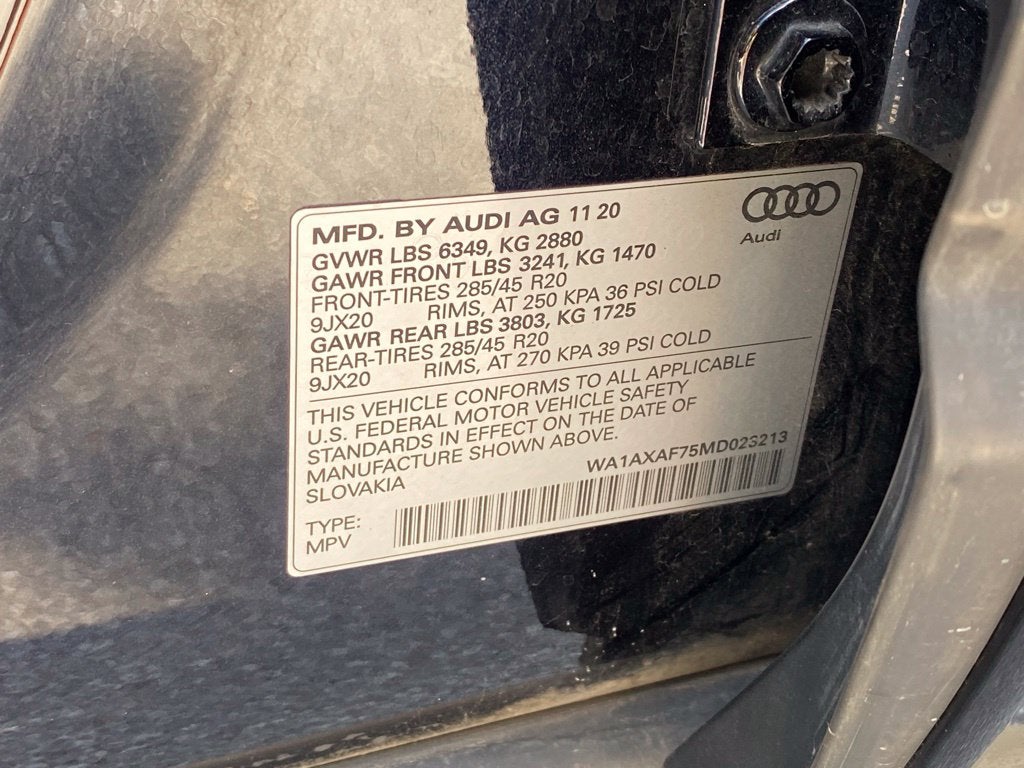 2021 Audi Q7 quattro