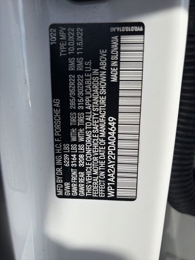 2023 Porsche Cayenne Platinum Edition CLEAN CARFAX, GREAT RECORDS