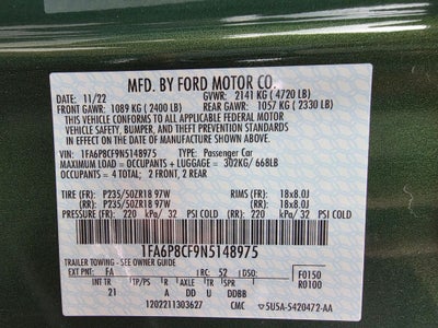 2022 Ford Mustang GT