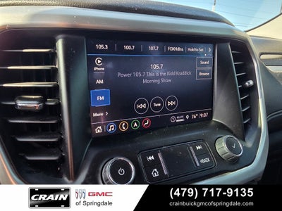 2023 GMC Acadia SLT Quad Bucket Seats AWD