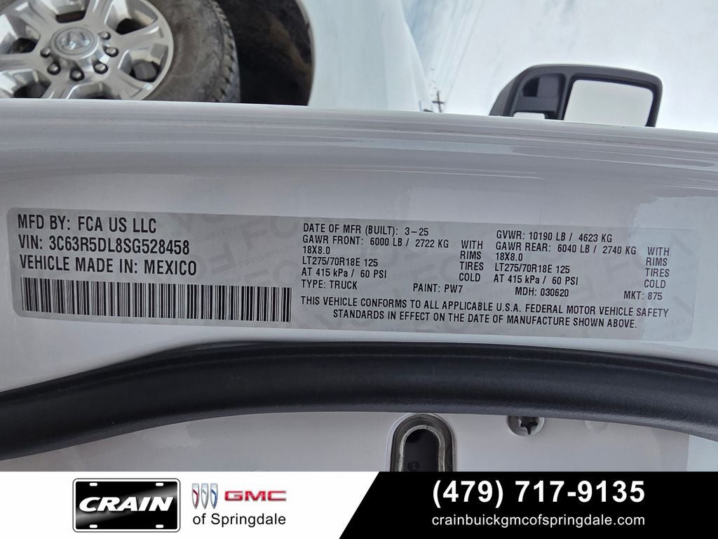 2025 RAM 2500 Big Horn