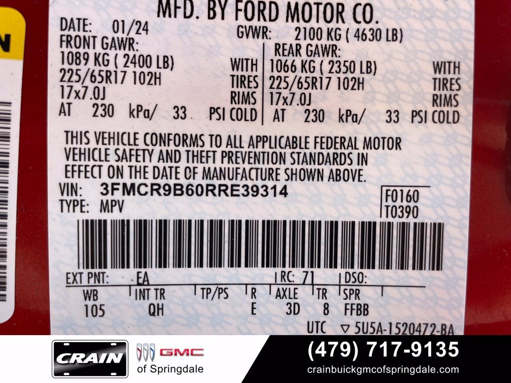 2024 Ford Bronco Sport Big Bend