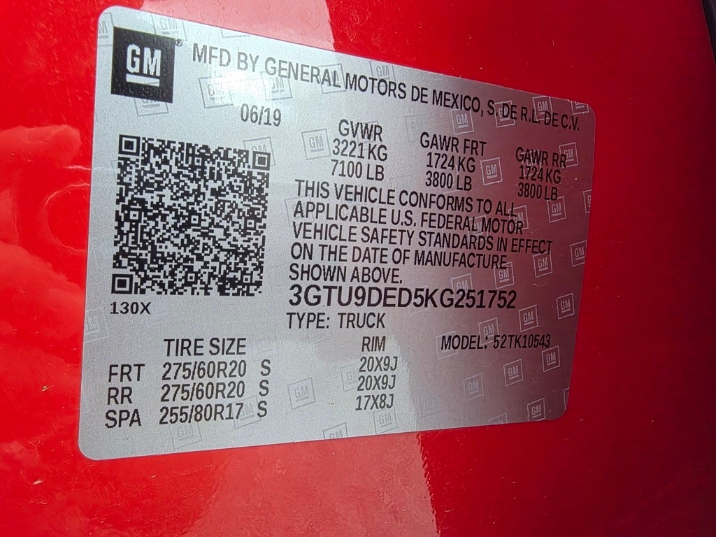 2019 GMC Sierra 1500 SLT