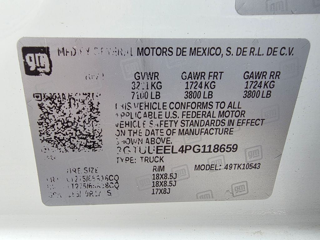 2023 GMC Sierra 1500 AT4