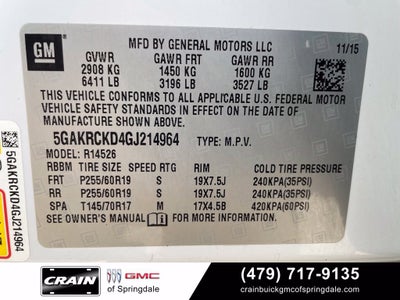 2016 Buick Enclave Premium Group