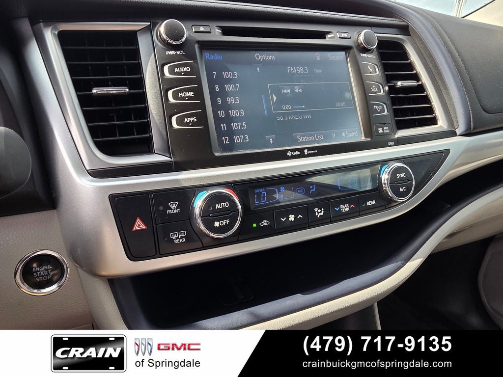 2015 Toyota Highlander XLE V6