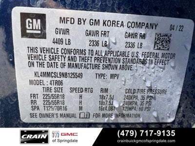 2022 Buick Encore GX Preferred ALL WHEEL DRIVE