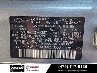 2019 Hyundai KONA SEL