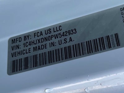 2023 Jeep Wrangler Sport S