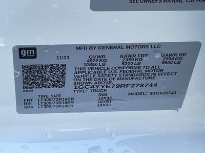 2024 Chevrolet Silverado 2500 HD ZR2